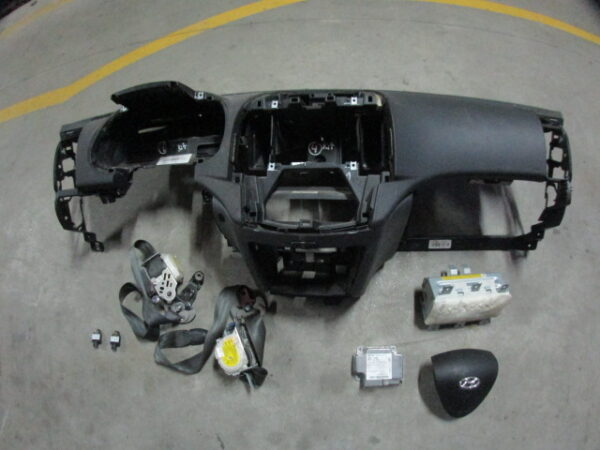 Kit Airbags HYUNDAI I30 2010 1.6CRDI 16V 115CV 5P CINZA PRETO