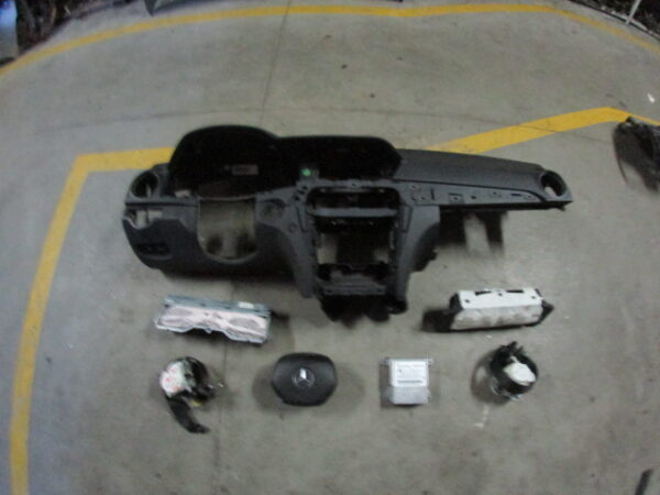 Kit Airbags MERCEDES C S204 W204 FASE 2 2012 200CDI 136CV 5P PRETO PRETO