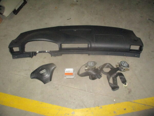 Kit Airbags AUDI A4 2000 1.9TDI 115CV 5P CINZA PRETO