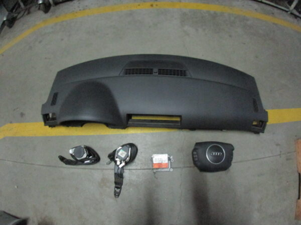 Kit Airbags AUDI A4 8E FASE 1 2005 1.9TDI 130CV 4P PRETO PRETO