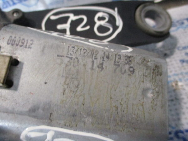 Motor limpa vidros tras CITROEN C3 1 FASE 1 2003 1.4HDI 70CV 5P BRANCO TRAS VALEO