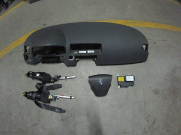 Kit Airbags VOLVO C30 FASE 1 2009 2.4D 180CV 3P CINZA PRETO