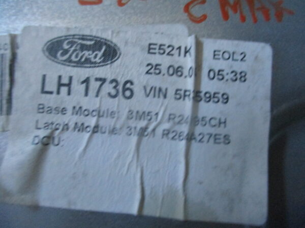 Elevador manual FORD C MAX 2005 1.8TDCI 115CV 5P AZUL TE