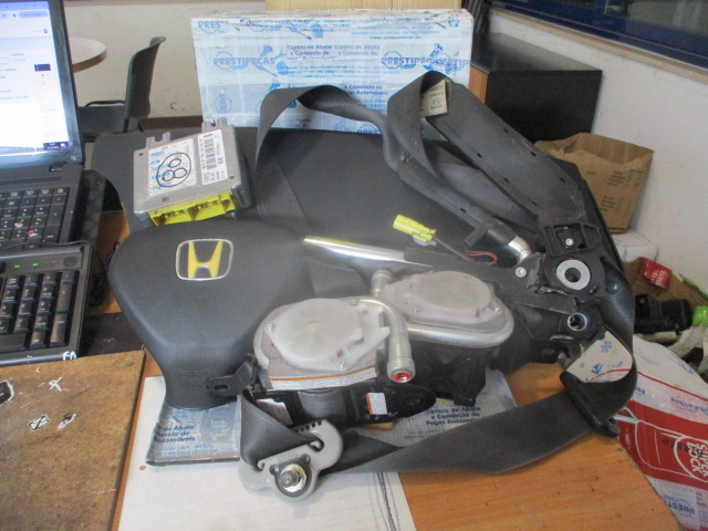 Kit Airbags HONDA JAZZ 1 FASE 2 2007 1.4I 85CV 5P CINZENTO SEM TABLIER