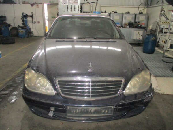 Carro MERCEDES W220 S320 Cdi 2003 320CDI 204CV 4P PRETO DIESEL