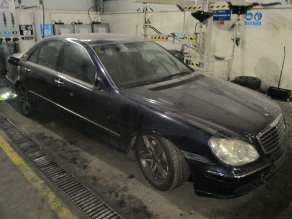 Carro MERCEDES W220 S320 Cdi 2003 320CDI 204CV 4P PRETO DIESEL