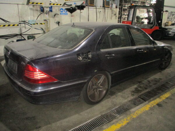 Carro MERCEDES W220 S320 Cdi 2003 320CDI 204CV 4P PRETO DIESEL