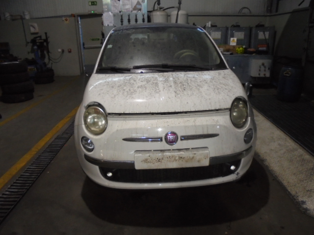 Carro FIAT 500 2 FASE 1 2010 1.2 69CV 3P BRANCO GASOLINA