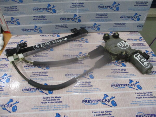 Elevador com motor ALFA ROMEO 147 FASE 2 2005 1.6I TWINSPARK 120CV 5P CINZA TD 2 PINOS