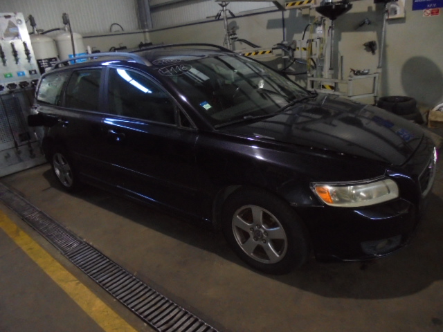 Carro VOLVO V50 2008 1.6D 110CV 5P PRETO DIESEL