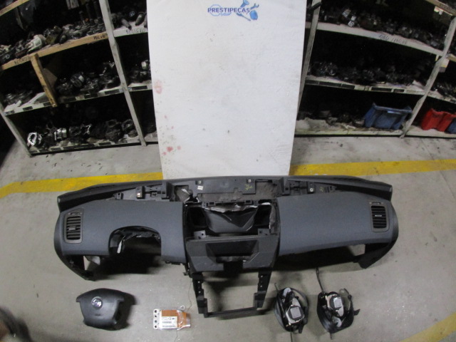 Kit Airbags NISSAN PRIMERA P12 2006 1.9DCI 120CV 5P CINZA PRETO