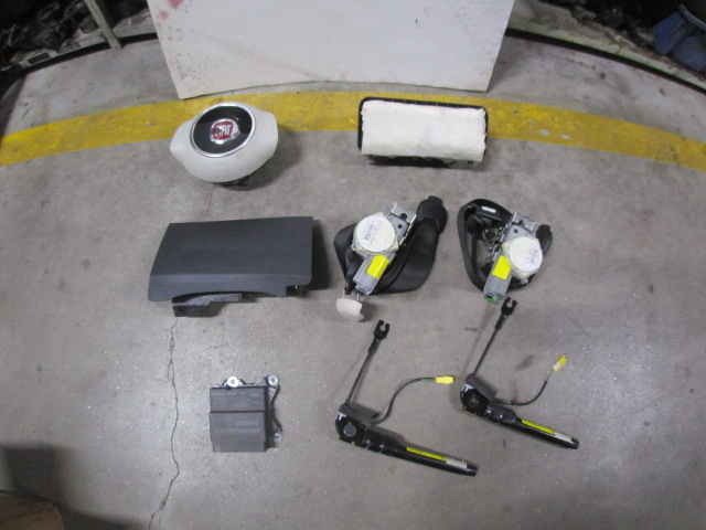 Kit Airbags FIAT 500 2 FASE 1 2010 1.2 69CV 3P BRANCO